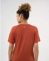Women's AUSM5X™ Raglan Tee - Burnt Orange